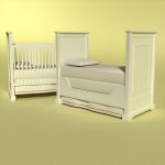 This is a crib and conversion bed from the Restora...