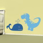 A couple of animal wall decals.