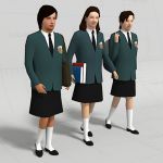 Students in Uniform 10 (6th form 
style)