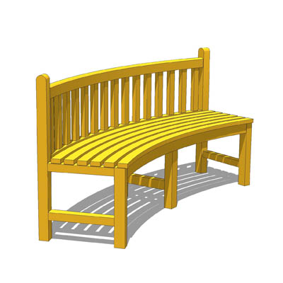 Chadwick outdoor bench. Based on a model originall.... 