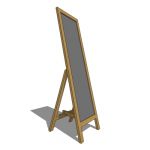 Sovereign free standing mirror by Habitat - 1567mm...