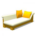 Relax on this comfy sofa come chaise lounge