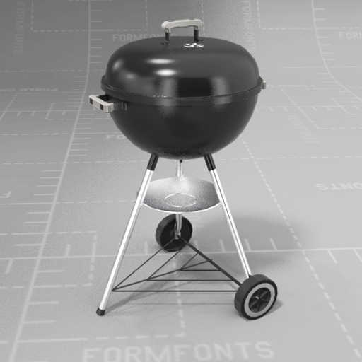 Weber Charcoal Grill. 