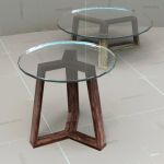 WEst Elm Ion Glass Round tables. Revit Version Add...