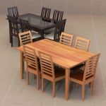 This set contains two generic 
dining tables and ...