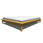 IKEA bed Hagali 160x200cm mattress