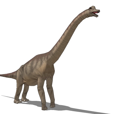 Model of Brachiosaurus in 3 poses. There are enoug.... 