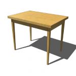 IKEA Jussi table wooden normal position