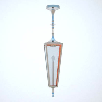 Boyd Regency lantern/pendant. Total height approx .... 
