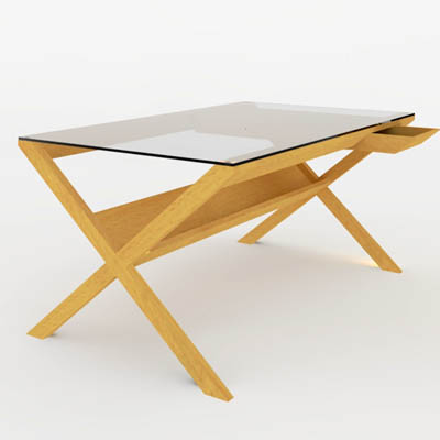 The Covet desk, designed by Shin Azumi for Case Fu.... 