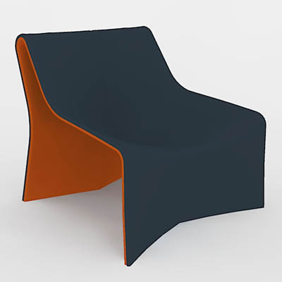 Cassina 181 Cloth lounge chair by JehsLaub.. 