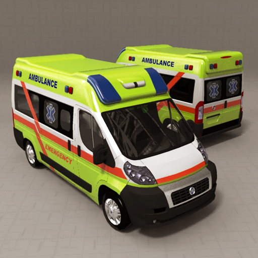 Fiat Ducato Ambulance. 