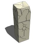 Necron Obilisk stone pillar. For use in 2D RTS gam...