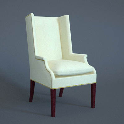 Martin Host Chair by Hickory, with loose cushion a.... 