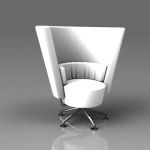 The stylish Circo Solo lounge chair by Cor. In two...