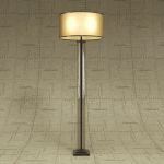 RH French Column Glass Floor Lamp