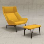 Park Lounge Chair and Ottoman