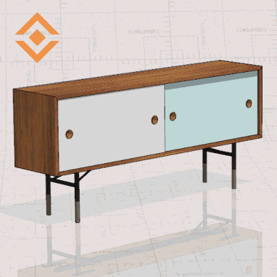 View Larger Image of Finn Juhl Credenza