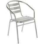 Aluminium bistro chair