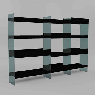B-side modulat shelving by Moroso. 
Offered in bl.... 
