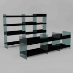 B-side modulat shelving by Moroso. 
Offered in bl...