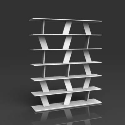 Hal shelving by Moroso. 
Constructed in anodized .... 