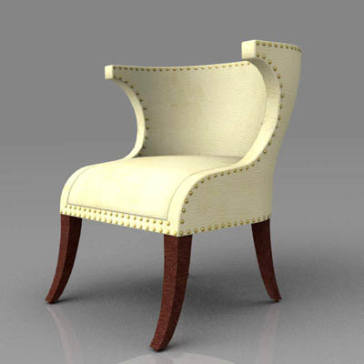 Flirt occasional chair and footstool 
from Hancoc.... 