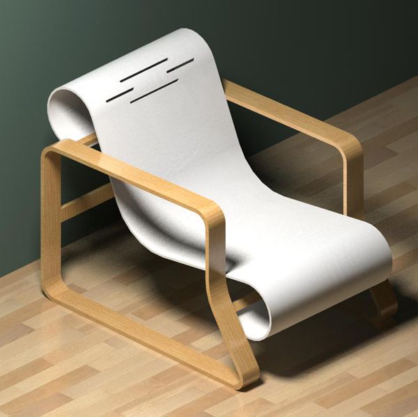 <br>Aalto Scroll Chair<br><br>
.... 