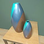 <br>Vases with Earth Sea Sky 
Motif<br&g...