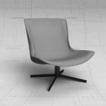 The Vika lounge chair by Bernhardt design. Designe...