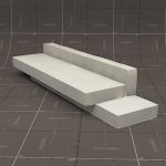 Cantilevered sofa by Paulo Kobylka