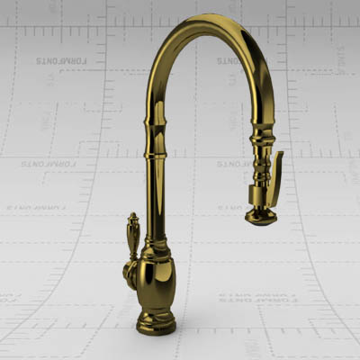 Waterstone 5600-4 faucet suite, including pull-dow.... 