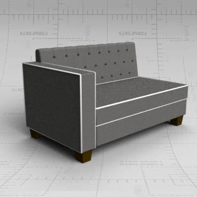 Modular tufted sofa system. Ideal for events, rece.... 