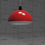Innolux Kuplat pendant, outer shell acrylic in man...