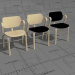 Aslak chair, frame, seat and back birch, optionall...