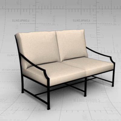 Carmel outdoor sofas by Restoration Hardware. Lacq.... 