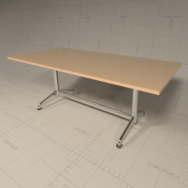 Fina Conference Table, Revit 
Render Ready, Two T.... 