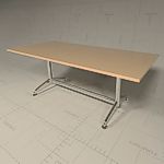 Fina Conference Table, Revit 
Render Ready, Two T...