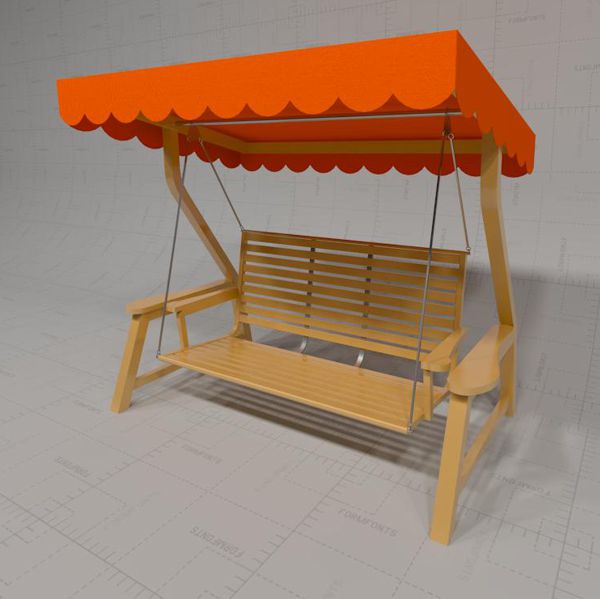 Garden Swing with canopy<br>
<br>Form.... 