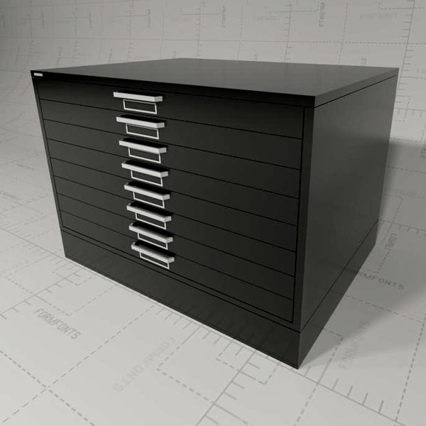 This is a Mayline flat file for large 
format dra.... 