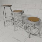 122 Series steel lab stools 
distributed by US Ma...