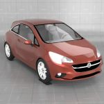 Compact car Opel Corsa