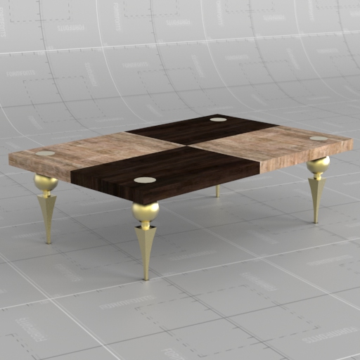 Francis Cocktail table by Reagan 
Hayes. 