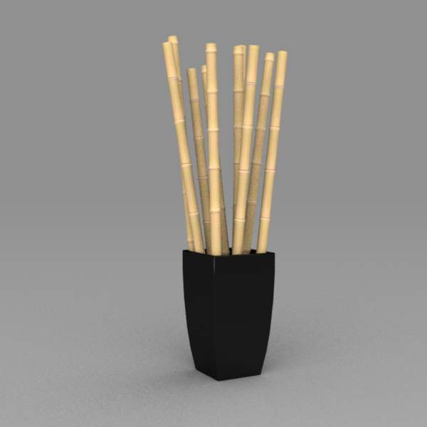 Large bamboo display for public 
areas such as ho.... 