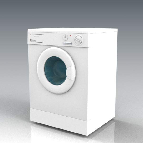 Generic front loading washing machine; standard si.... 