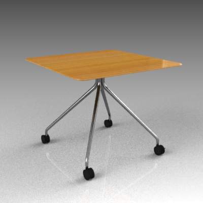 Occa square table by Wilkhahn. 
Approx 35" s.... 