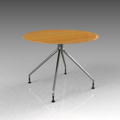 Occa circular table by Wilkhahn. 
Approx, 39".... 