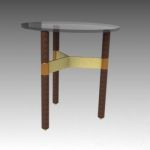 Helix side/lamp table by Design 
Within Reach. 20...