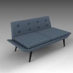 Morgan Miami sofas. Model nos. 332 
and 333; 2 an...