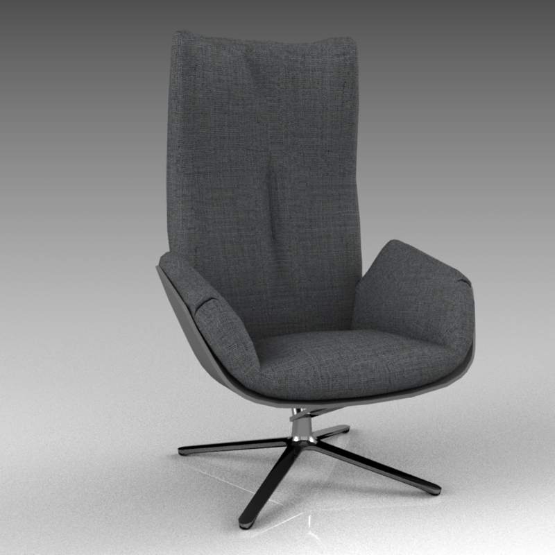 Cordia swivel lounge chair from Cor 
furniture. D.... 